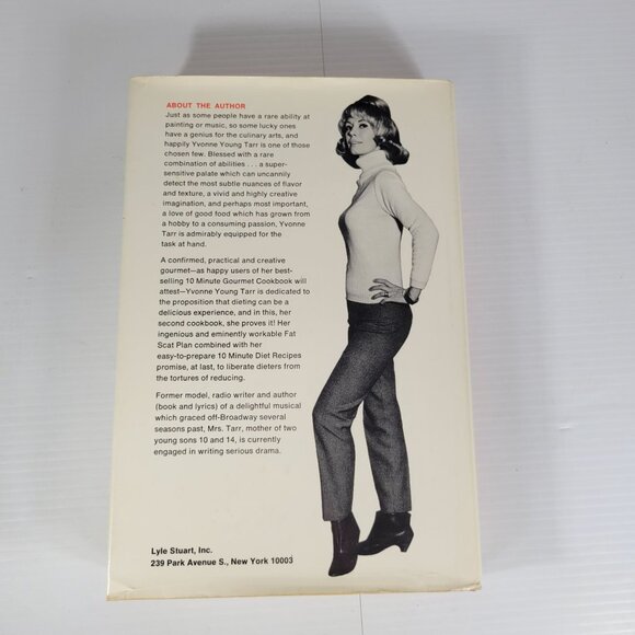 Vintage The 10 Minute Gourmet Diet Cookbook by Yvonne Young Tarr (HC) 1967 - Picture 8 of 9